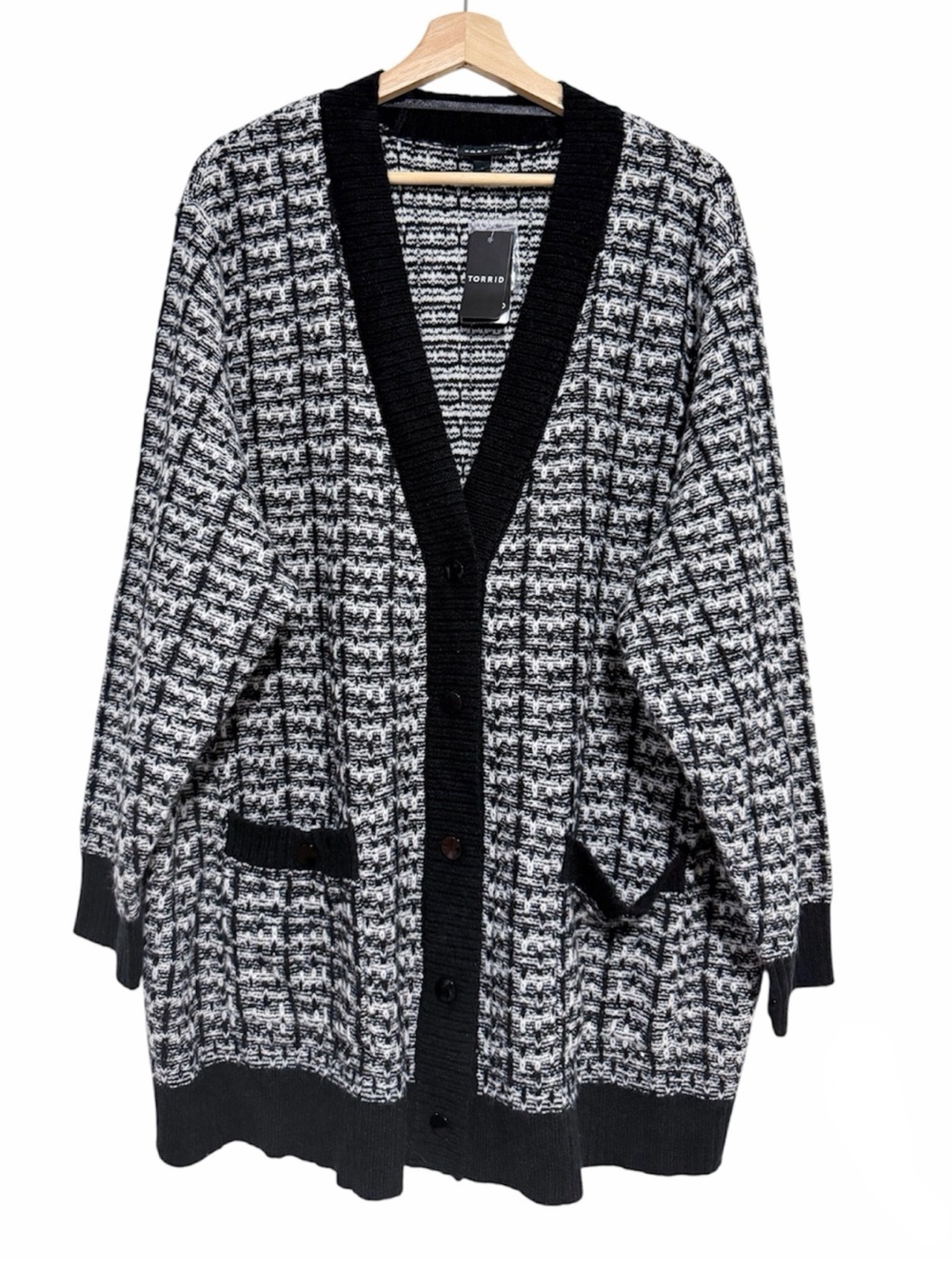 NWT Torrid Chunky Boyfriend V-Neck Cardigan Sweater Size 3X